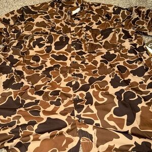 NWT Drake Men's Old School 8-Shot Flyweight Shirt 3XL